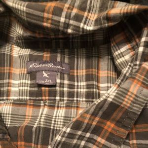 Men’s long sleeve Eddie Bauer flannel